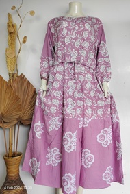 SEKDRESS LONGDRESS SYAKIRA JUMBO | DASTER JUMBO PANJANG LD 130 LONGDRESS WANITA KEKINIA 2026 LENGAN