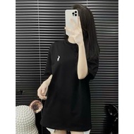 3158 cotton t-shirt, loose shirt for men and women with horse print - THUBIO98