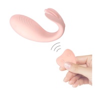 Waterproof Silicone Clitoral &amp; G-Spot Vibrator Wireless Remote Control Lay on Dildo Vibrators Anal Stimulate Sex Toys