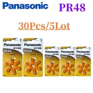30Pcs Panasonic Mini Hearing Aids Battery A13 13A 13 P13 PR48 High Performance Batteries for Hearing