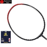 Apacs Nano Fusion Speed 722【Install with String】Apacs Elite III (Original) Badminton Racket -Black Red(1pcs)
