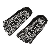 Bahe Womens Studio Grippy Closetoe Socks (Anthracite) - Sports Direct