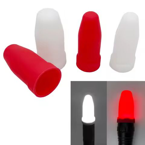 Silicone Elastic Diffuser For Flashlight Head Diameter 20 to 25mm to 32mm 18650 LED Torch Small Flas