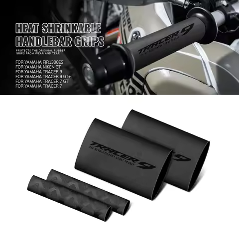 Motorcycle Non-slip Heat Shrinkable Handlebar Grips Clutch Brake Lever Cover For Yamaha FJR1300ES NI