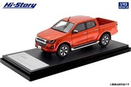 預訂 1:43 Isuzu D-Max 農夫車 pick up DL40 2021 JDM 模型車 Hi Story