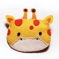 髮夾-長頸鹿 Julie Handmade 