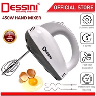 Dessini hand mixer 450 W pure copper high torque motor