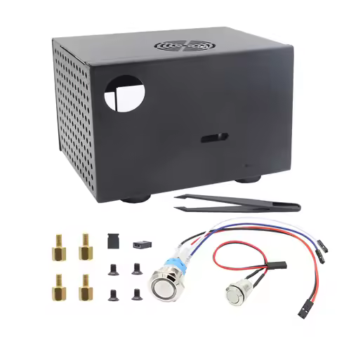 Geekworm T100-C1 Metal Case for NVIDIA Jetson Nano Rev A and T100 Board