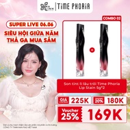 [VHL x Time Phoria] COMBO 2 Time Phoria Lip Stain 5ML*2