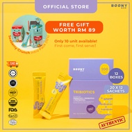 BoonY & Co Tribiotics: Prebiotics + Probiotics + Postbiotics [240's]