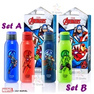 Original Tupperware Boboiboy/ Avengers Eco Bottle 750ml (2) Marvel/ Air Botol Iron Man/ The Hulk/ Th