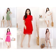 Eunbi Wedding Party Dress / Casual Church Worship Brocade Dress