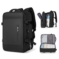 Waterproof Nylon Backpack Business Travel Backpack For Men Expandable Backpack 45L
