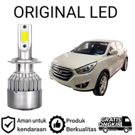 HYUNDAI AM 2pcs HIR2 9012 COB Car LED Remote Headlights TUCSON GEN2HYUNDAI