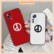 Xiaomi 12 / 12T / 12X / Xiaomi 12 Pro case with square edges and daisy print