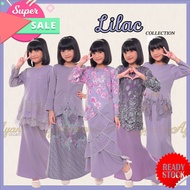 BAJU KURUNG BUDAK / KIDS / ANAK LILAC / LAVENDER /DUSTY PURPLE