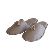 防疫宅在家區/羊皮編織室內拖鞋 真皮 COZY皮革拖鞋 透氣.