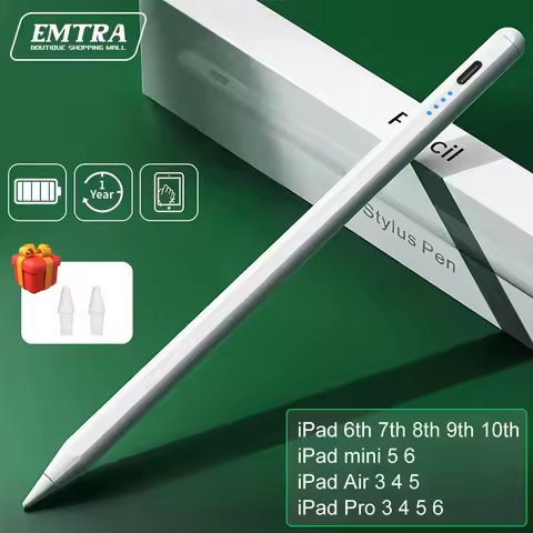 For iPad Pencil 2 1 Palm Rejection Power Display iPad Accessories iPad 2022 2021 2020 2019 2018 Pro 