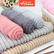 Crochet yarn 8Ply 100g Thread for Knitting Scarf Wool Handmade DIY Fabric