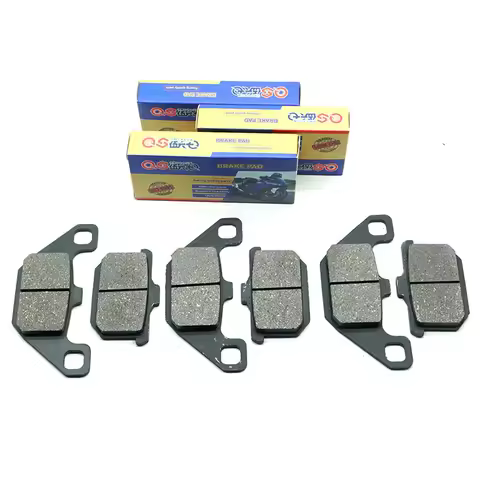 Motorcycle Front Rear Brake Pads for KAWASAKI ZN700 LTD(Shaft) 1984 1985 GPZ750 Ninja 1985-1988 Turb