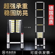 ‍🚢Telescopic Ladder Aluminum Straight Ladder Lifting Engineering Ladder Portable Home Ladder Collapsible Trestle Ladder