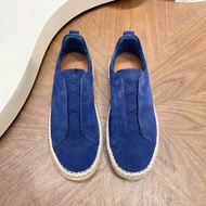 ZEGNA Men's 2026 Autumn Latest Fashion Leather Casual Bucket Shoes