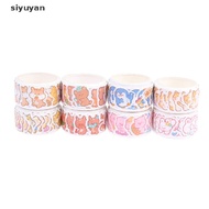 Siy 100Pcs/Roll Kertas Washi Kawaii Kartun Hewan Washi Masking Tapes