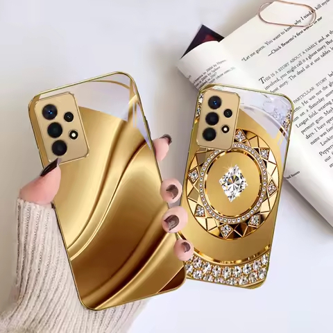 Golden Horse Sculpture for Samsung A01 52S A04 A05S A10 A12 A13 22 23 24 36 42 M02 Note 10 20 Ultra 