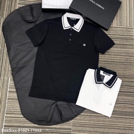 2erw Áo Polo Nam Đôn Chề Đính Chữ DG Siêu Đẹp - Polo Nam Nữ Đôn Chề Cao Cấp 43tr