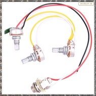 [L W H Y] 1 Set of  Bass Guitar Wiring Harness-Prewired with 3-500k Pots