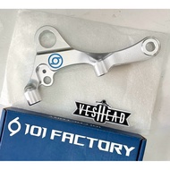 1O1 Factory Pump Holder 100mm. For Lambretta X300 Front Lam