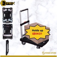 YOSS Orex PFT180 PVC Foldable Hand Truck 180KG (Max. Load) / Wheel and Handle Foldable Trolley