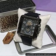 jam tangan leopard crono aktif karet rubber jam tangan pria kotak tahan air Watches jam tangan origi