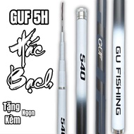 GUF BLACK BACH 5H Hand Fishing Rod - Fishing for ponds, lakes and rivers, loading 5kg fish to turn a