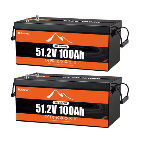 48V/51.2V100Ah LiFePO4 Lithium Battery/5120Wh/BMS/Low Temp Protection/15000+ Deep Cycle Battery For 