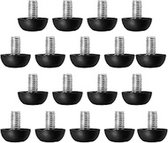 Vkinman Adjustable Furniture Feet 8mm x 1.25 M8, Stainless Steel Table Levelers: Outdoor Screw-in Le