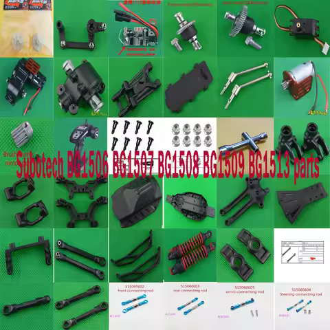 Subotech BG1506 BG1507 BG1508 BG1509 BG1513 BG1518 RC Car Spare parts motor ESC servo differential g