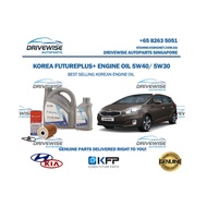 Kia Carens High Performance Synthetic Engine Oil 5W40/ Made in Korea/ C3 Engine Oil 4L  Genuine Oil 