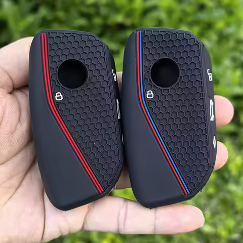 Fashion Silicone Car Key Fob Cover Case For BMW 530i 540i 550e 750e 740i 760i X1 X2 X5 X6 X7 M5 iX1 