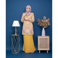 BAJU KURUNG RAYA HAJI KURUNG MINI LACE PRADA Baju Kurung Riau Lace (Dewasa / Ibu) Baju Raya 2022 / B