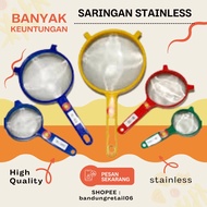 Stainless Mesh Strainer Fried Strainer Oil Strainer Stainless Steel Mesh Strainer Multipurpose MPASI