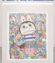 How2work Everybody Knows Labubu 限量 海報