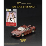 MINI GT MGT00912-007E Lotus Esprit Turbo Copper Fire Metallic "For Your Eyes Only" - James Bond 007 