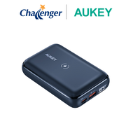 Aukey PB-WL01S-BLU 20W 10,000mAh Mini Wireless Charging Powerbank with Kickstand (Blue, Black, Pink)