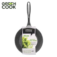 Chảo Vân Đá Hoa Cương Green Cook 20cm