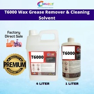 Wax & Grease Remover & Cleaning Solvent T6000 for all substrate surface & clean 2K Basecoat CARLOUR 