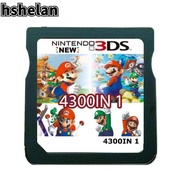 HSHELAN Game Cartridge Card, Best Gifts Funny Video Game Card, Various Interesting 4300 in 1 R4 Memory Card for DS NDS 3DS 3DS NDSL