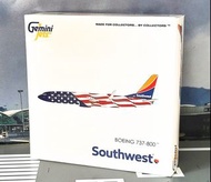 GeminiJets 1:400,飛機模型,Southwest Airlines 美国西南航空 B737-800,G2SWA1042