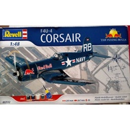Plastic Model Kit REVELL BRAND F4U-4 CORSAIR ( Plastik Model Kit Kapal Terbang)