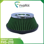 FABRIX ECO (G2) กรองเปลือย ( UFO ฐาน 7" สูง 4" ปาก 2.5" ) FHS-2110-G2